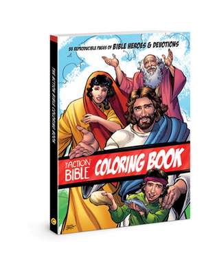 The Action Bible Coloring Book de David C Cook