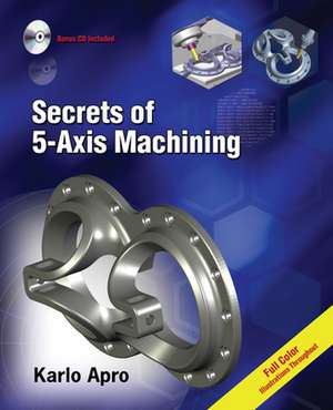 Secrets of 5-Axis Machining [With CDROM]: 1914 First Edition Replica de Karlo Apro