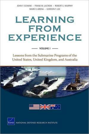 MG-1128/1-Navy Learning from Experience de John F. Schank