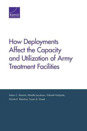 How Deployments Affect the Capacity and Utilization of Army Treatment Facilities de Adam C. Resnick