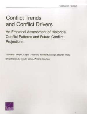 CONFLICT TRENDS AMP CONFLICT DRIPB de Thomas S Szayna