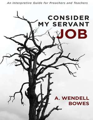 Consider My Servant Job de A. Wendell Bowes