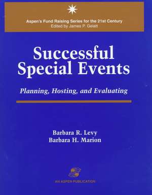 Successful Special Events de Barbara R. Levy