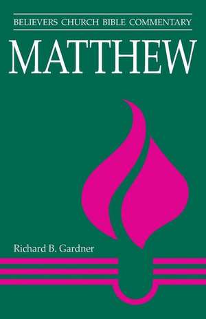 Matthew de Richard B. Gardner