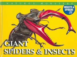 Giant Spiders & Insects de Chris McNab