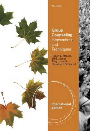 Group Counseling de Riley L. Harvill