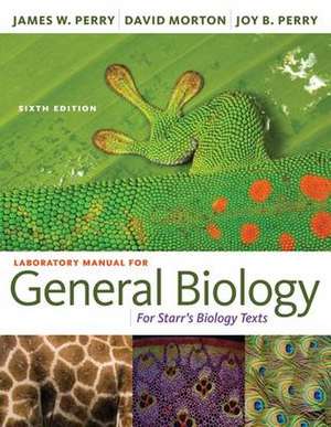 Laboratory Manual for Non-Majors Biology de David Morton