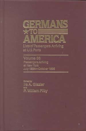 Germans to America, July 2, 1894 - Oct. 31, 1895