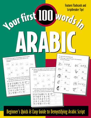 Your First 100 Words in Arabic (Book Only) de Jane Wightwick