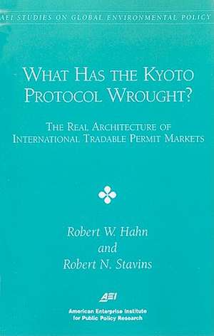 What Had the Kyoto Proctocol Wrought?: The Real Architecture of International Tradable Permit Markets de Robert W. Hahn