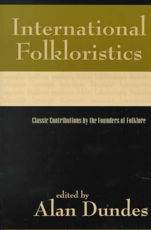 International Folkloristics