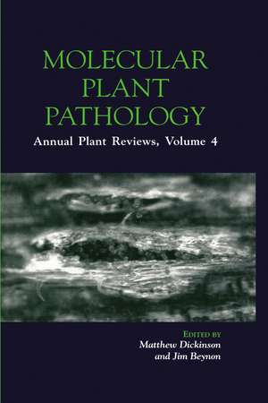 Molecular Plant Pathology de Matthew Dickinson