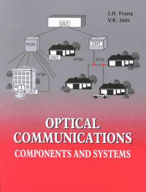 Optical Communications: Components and Systems de J.H. Franz