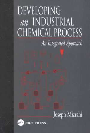 Developing An Industrial Chemical Process: An Integrated Approach de Joseph Mizrahi