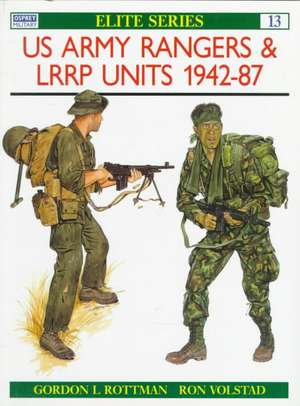 US Army Rangers & LRRP Units 1942 87: Spanish Armies de Gordon L. Rottman