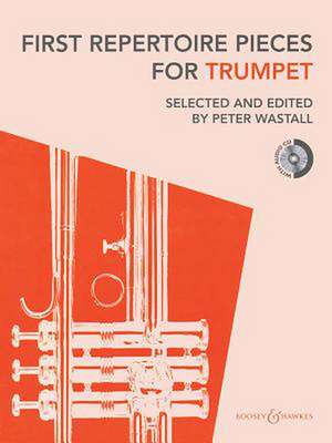 First Repertoire Pieces for Trumpet [With CD (Audio)] de Hal Leonard Corp