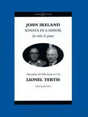 Sonata in a Minor: Transcription of Violin Sonata No. 2 for Viola and Piano de John Ireland