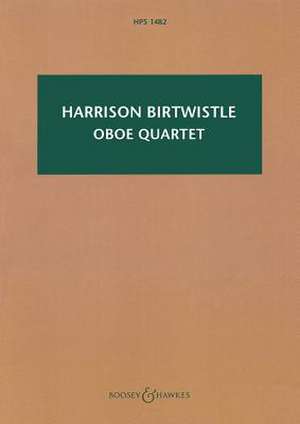 Oboe Quartet de Harrison Birtwistle