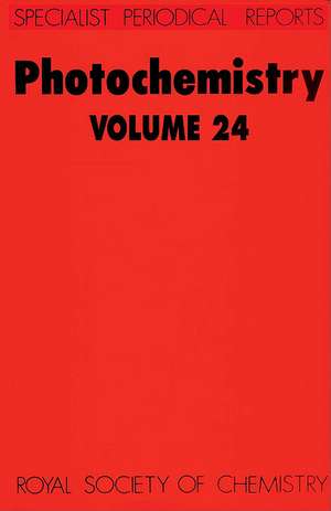 Photochemistry: Volume 24 de Royal Society of Chemistry