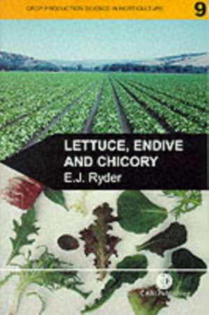 Lettuce, Endive and Chicory de Edward Ryder