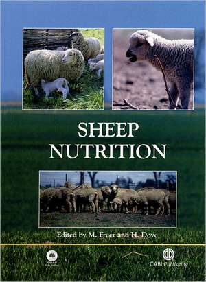 Sheep Nutrition de Mike Freer