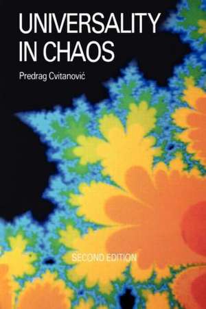 Universality in Chaos, 2nd edition de P Cvitanovic