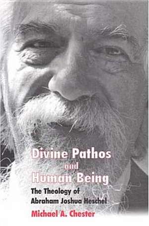 Divine Pathos and Human Being: The Theology of Abraham Joshua Heschel de Michael A. Chester