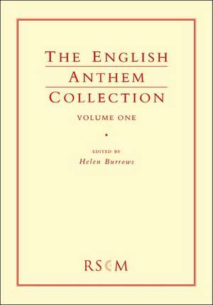 English Anthem Collection Volume 1 de Helen Burrows