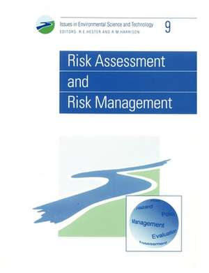 Risk Assessment and Risk Management: Rsc de Royal Society of Chemistry