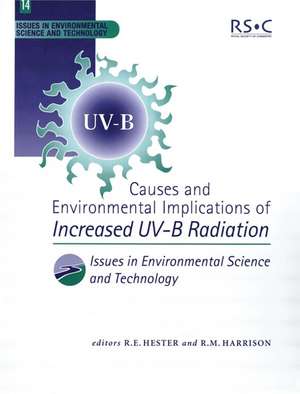 Causes and Environmental Implications of Increased UV-B Radiation: Rsc de Royal Society of Chemistry