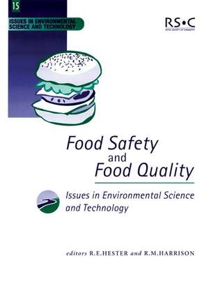 Food Safety and Food Quality: Rsc de Royal Society of Chemistry