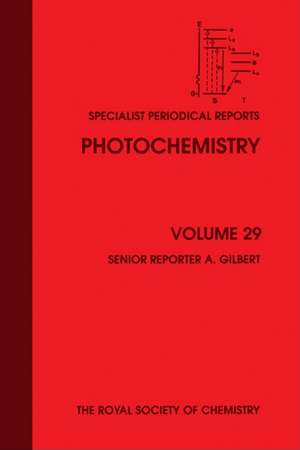 Photochemistry: Volume 29 de Royal Society of Chemistry
