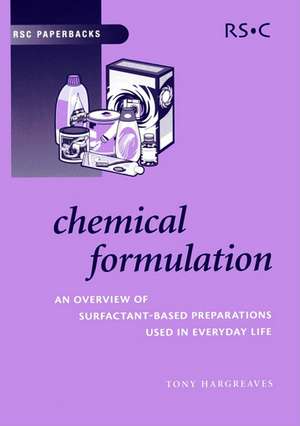 Chemical Formulation de Anthony E. Hargreaves