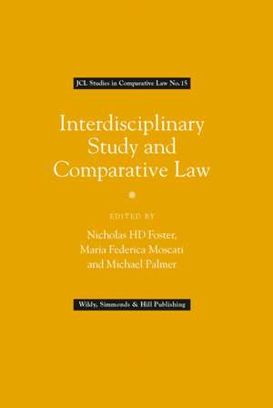 Interdisciplinary Study and Comparative Law (JCL Studies in