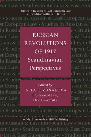 Russian Revolutions of 1917: Scandinavian Perspectives