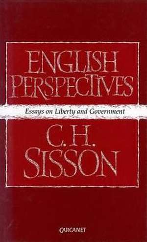 English Perspectives de C. H. Sisson