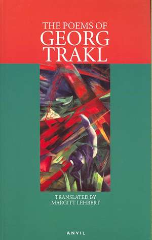 The Poems of Georg Trakl de Georg Trakl