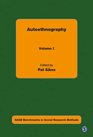 Autoethnography de Pat Sikes