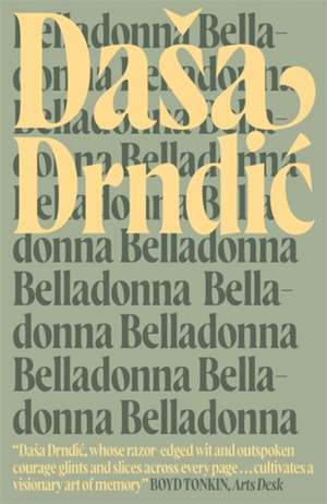 Belladonna de Dasa Drndic