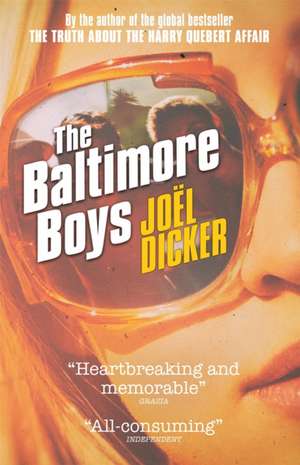 The Baltimore Boys de Joel Dicker