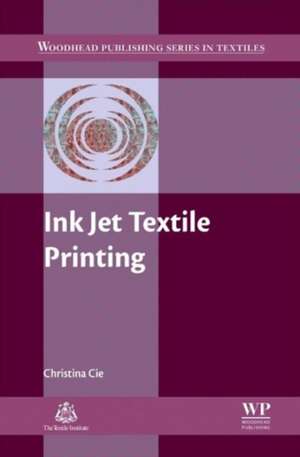 Ink Jet Textile Printing de Christina Cie