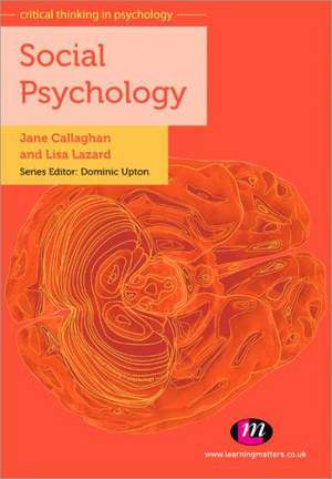 Social Psychology de Jane Callaghan