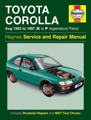 Toyota Corolla Petrol (Aug 92 – 97) Haynes Repai – 92–97 de Haynes