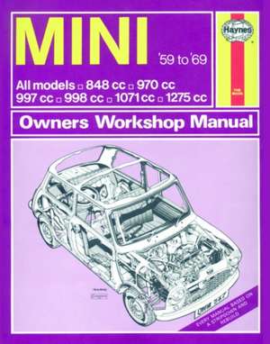 Mini (1959 – 1969) Haynes Repair Manual – 1959–1969 de Haynes