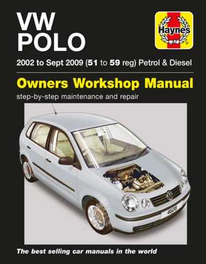 VW Polo Petrol & Diesel (02 – Sept 09) Haynes Repair Manual de Martyn Randall