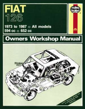 Fiat 126 (73 – 87) Haynes Repair Manual de Haynes