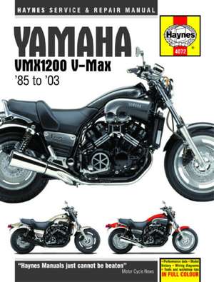 Yamaha V–Max (85 – 03) Haynes Repair Manual de Haynes