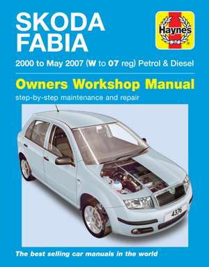 Skoda Fabia Petrol & Diesel (`00–May `07) W To 07 de ANDY LEGG