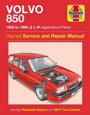 Volvo 850 Petrol (92 – 96) Haynes Repair Manual de Haynes