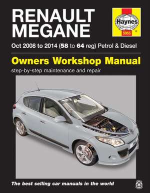 Renault Megane (Oct `08–`14) 58 To 64 de Mark Storey